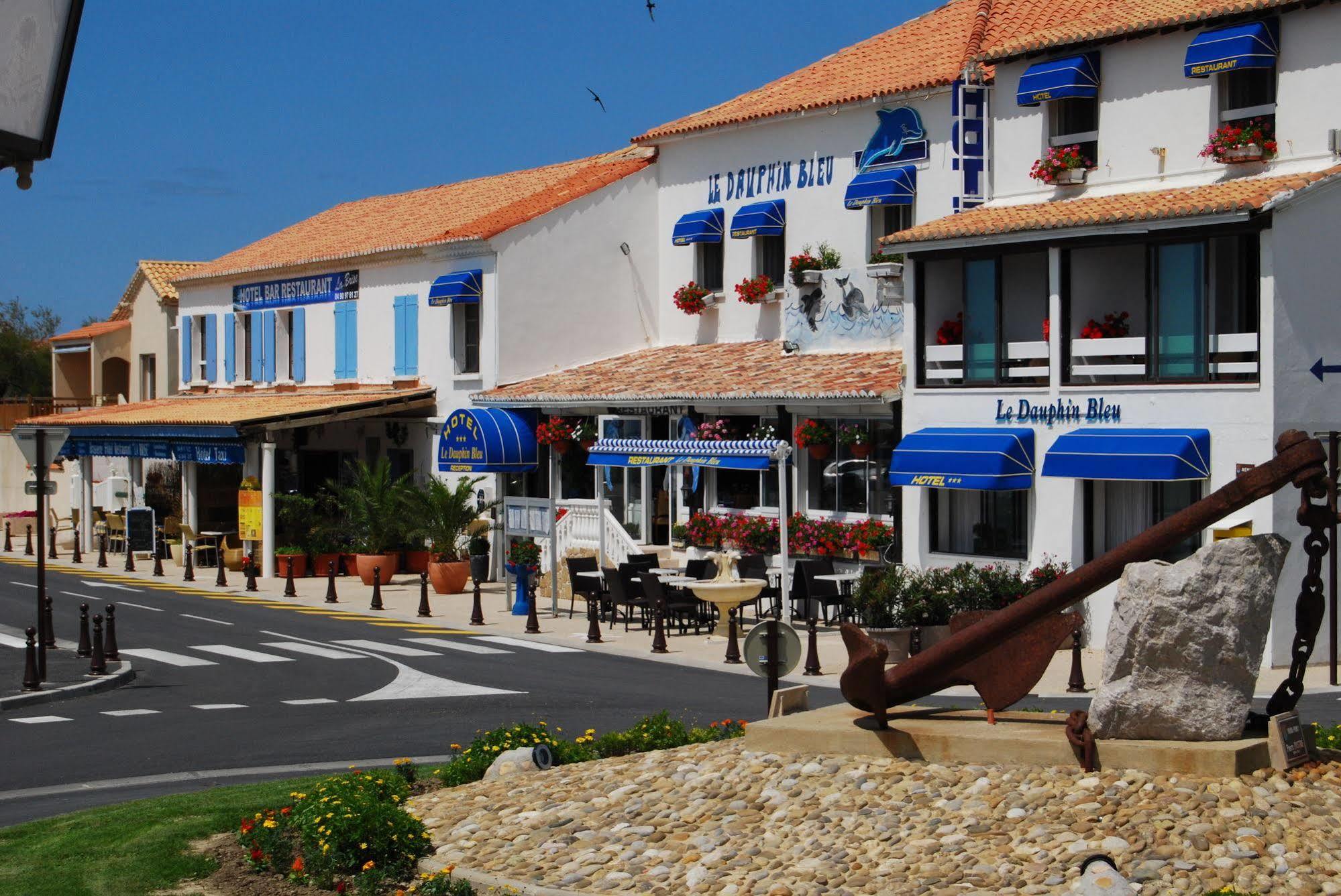 Hotel Le Dauphin Bleu Saintes-Maries-de-la-Mer Esterno foto